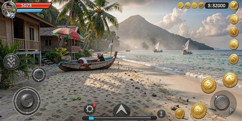 987up - Mode multiplayer yang membuat permainan lebih seru.